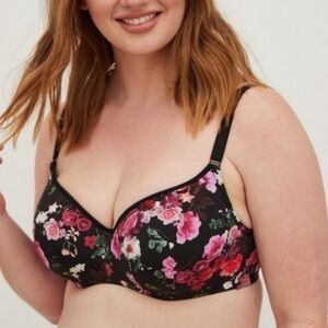 NWT Torrid Full-Coverage Balconette Lightly Lined BRA 360° Back Smoothing 52C